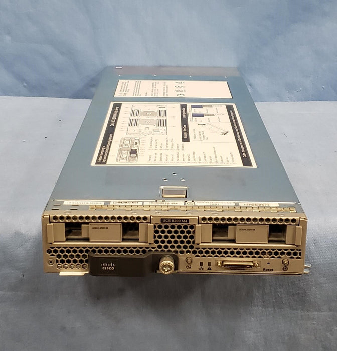 Cisco UCSB-B200-M4 Blade Server 2x 14 Core E5-2690v4 @ 2.6GHz 192GB RAM VIC 1340