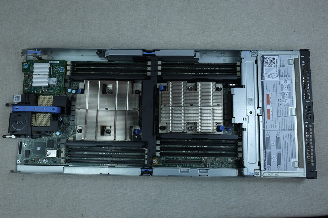Dell PowerEdge FC640 2x 2.5” Barebones CTO Node Server – 2x Heatsink, JVFVR NDC