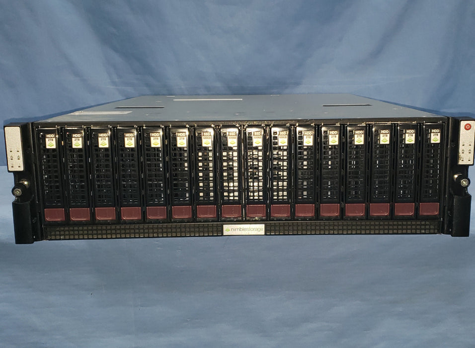 162TB Nimble Storage CS700 & ES1-H90T – 27 x 6TB, 5TB Flash, 10Gbe