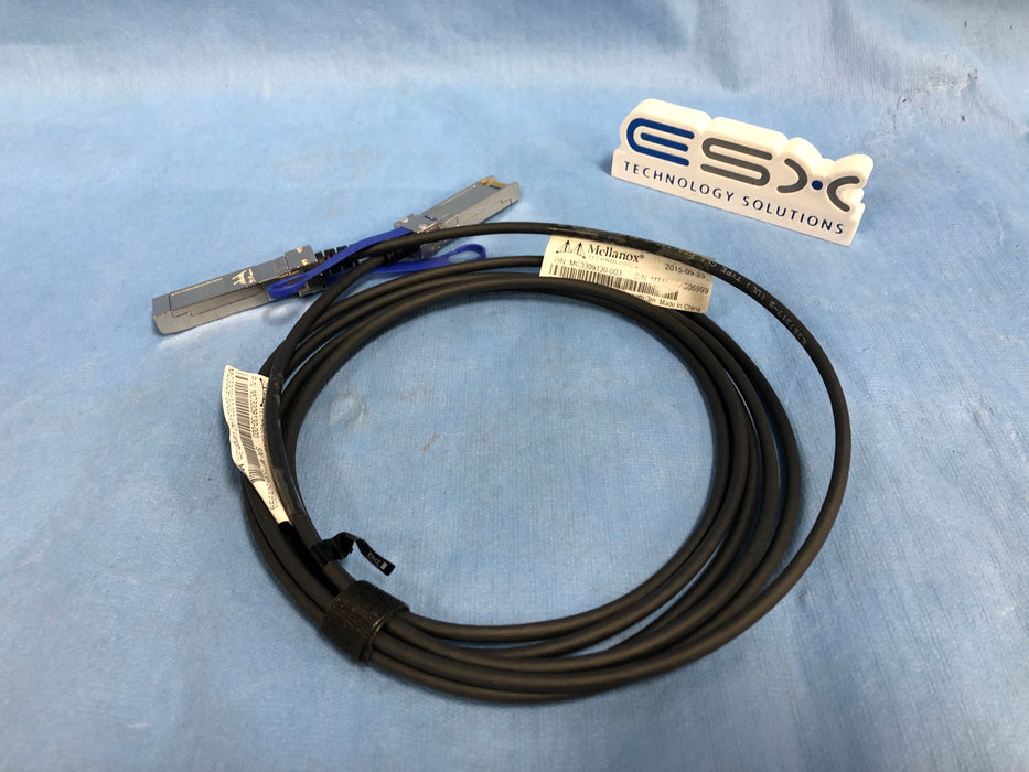 Lot of 5 - Mellanox MC3 309130-003 10G SFP+ to SFP+ 3M DAC Cable