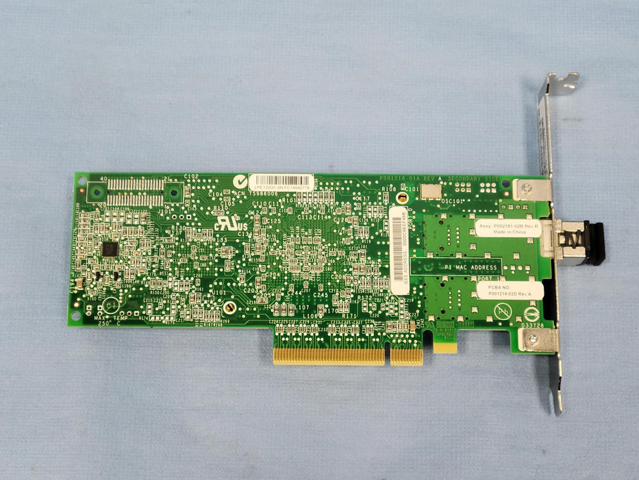 Emulex LightPulse 8GB Single Port FC PCI-e HBA Adapter Full Height LPE12000-E