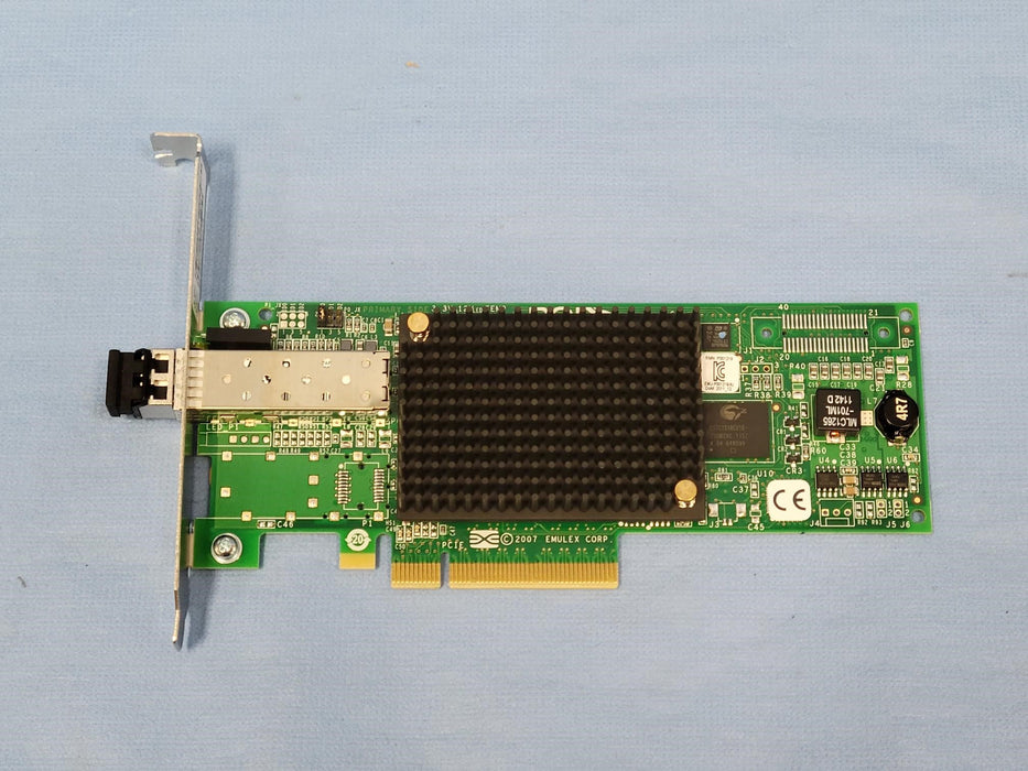 Emulex LightPulse 8GB Single Port FC PCI-e HBA Adapter Full Height LPE12000-E