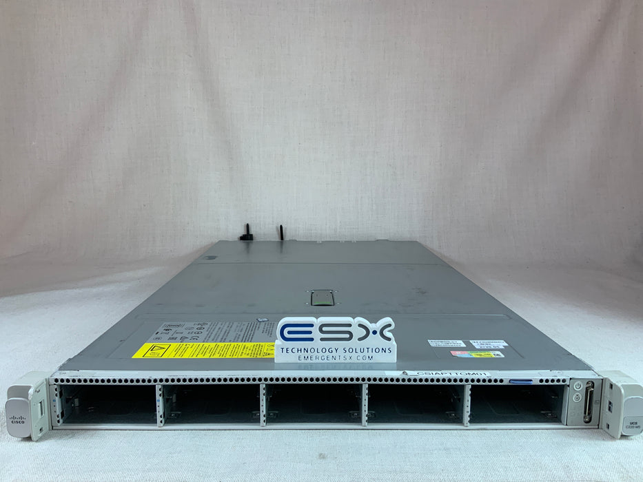 Cisco UCSC-C220-M5SX 1U 10x 2.5" Server - 2x Gold 6132, 32GB RAM, UCSC-MRAID12G