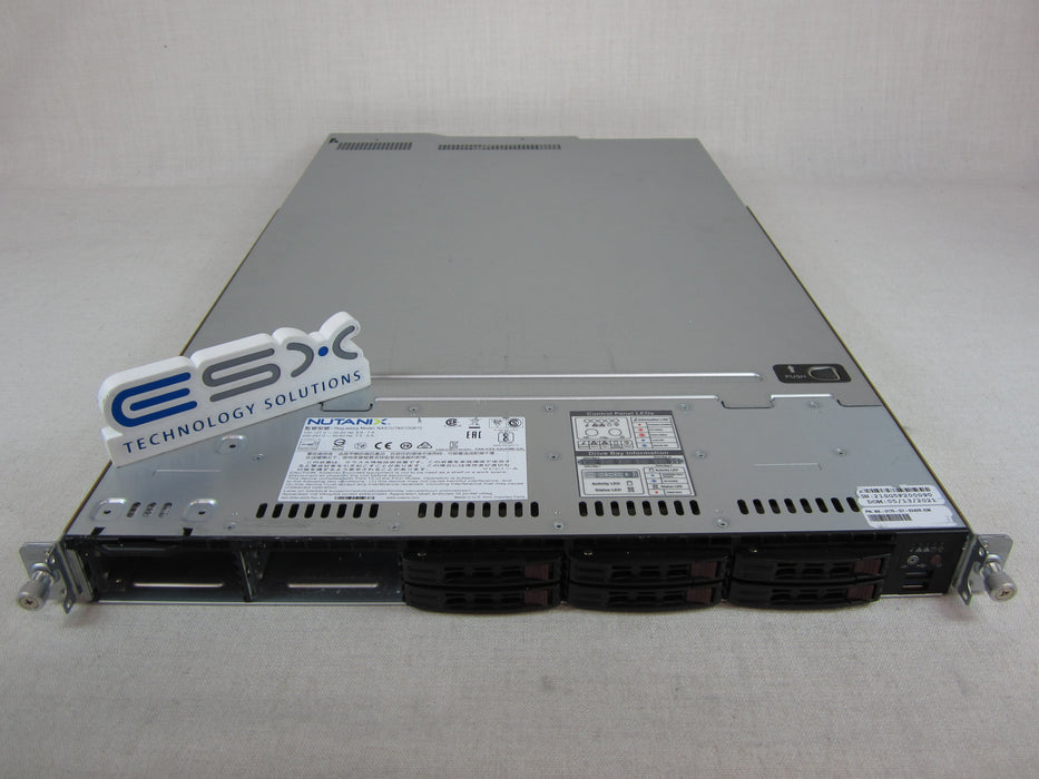 Nutanix NX-3170-G7 / Supermicro CSE-119 10x 2.5” 1U CTO Server – 2x HS, 2x PSU