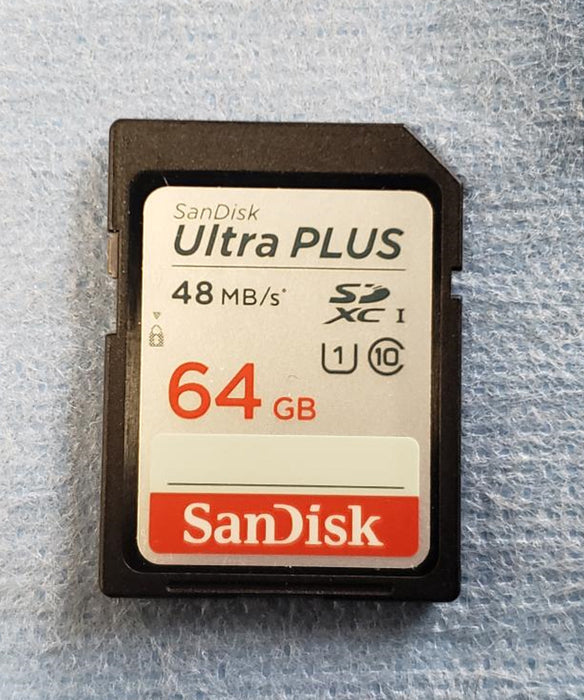 SanDisk Ultra 64GB Class 10 SDXC UHS-1 Memory Card up to 48M - SDSDUNB-064G