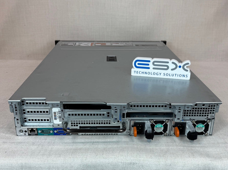 Dell PowerEdge R730 8x 2.5” Server– 2x 22C E5-2699v4 2.2GHz, 32GB RAM, 4x 480GB