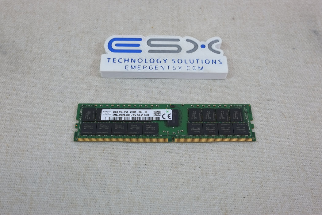 Hynix HMAA8GR7AJR4N-WM 64GB 2Rx4 PC4-2933Y DDR4 ECC Server Memory RDIMM