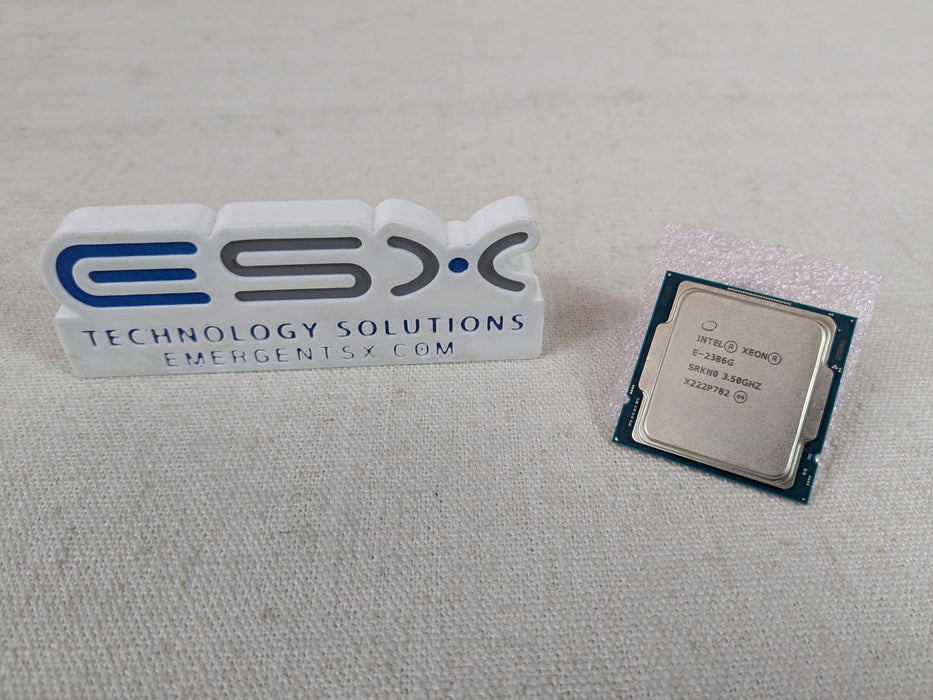 Intel Xeon 6-Core E-2386G @ 3.5GHz, 12MB, 95W Processor SRKN0