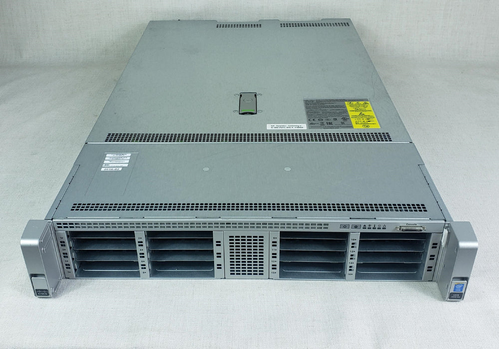 Cisco UCSC-C240-M4S2 2U 16x 2.5” Server 2x 14Core E5-2697v3 2.6GHz CPU 512GB RAM