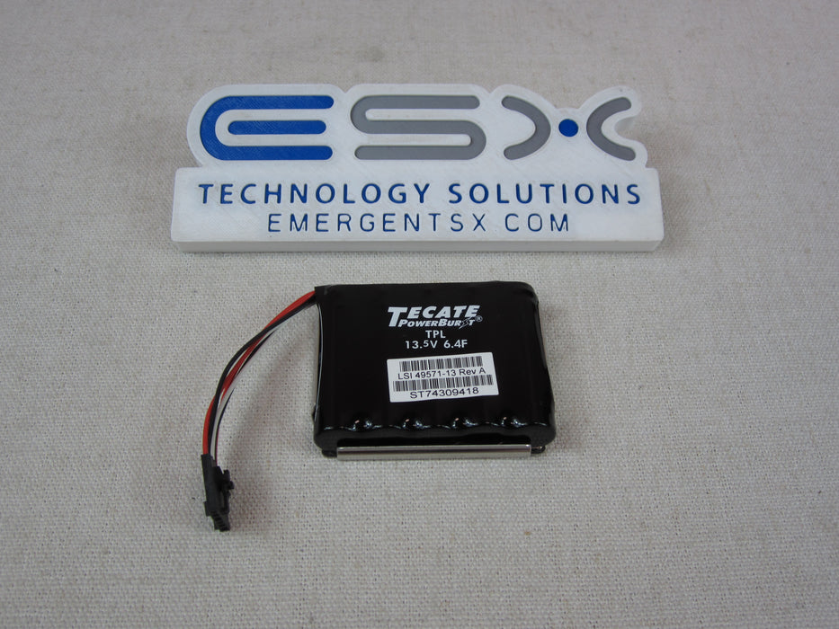 LSI 49571-13 13.5V 6.4F Super Capacitor Backup Battery w/ Cable