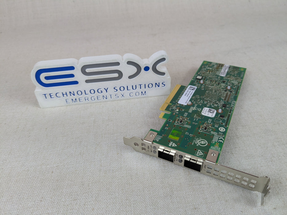 Dell 5252W QLogic QL41112 Dual Port 10G SFP+ Network Adapter Full Height
