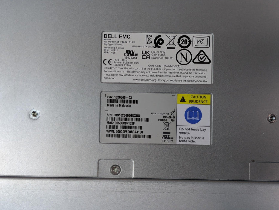 Dell 2RY9V 12Gb/s SAS Expansion Controller PowerVault ME412 ME424 ME484