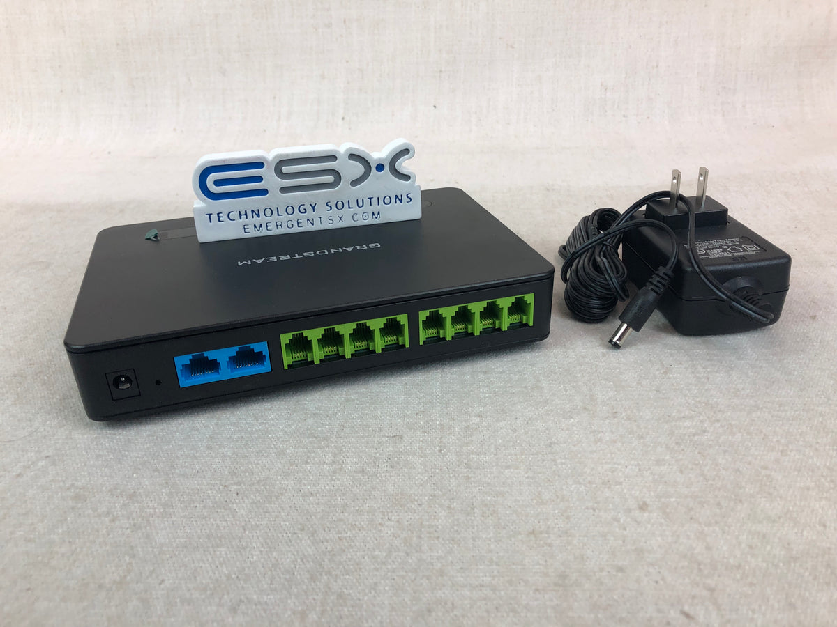 Grandstream HT818 Analog Telephone Adapter 8 FXS Gigabit Router | Open ...