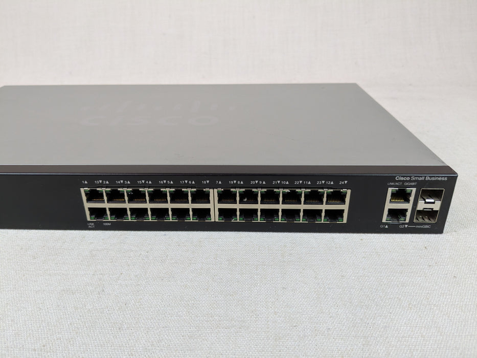 Cisco SLM224GT 24 Port 10/100 Ethernet Switch SF200-24