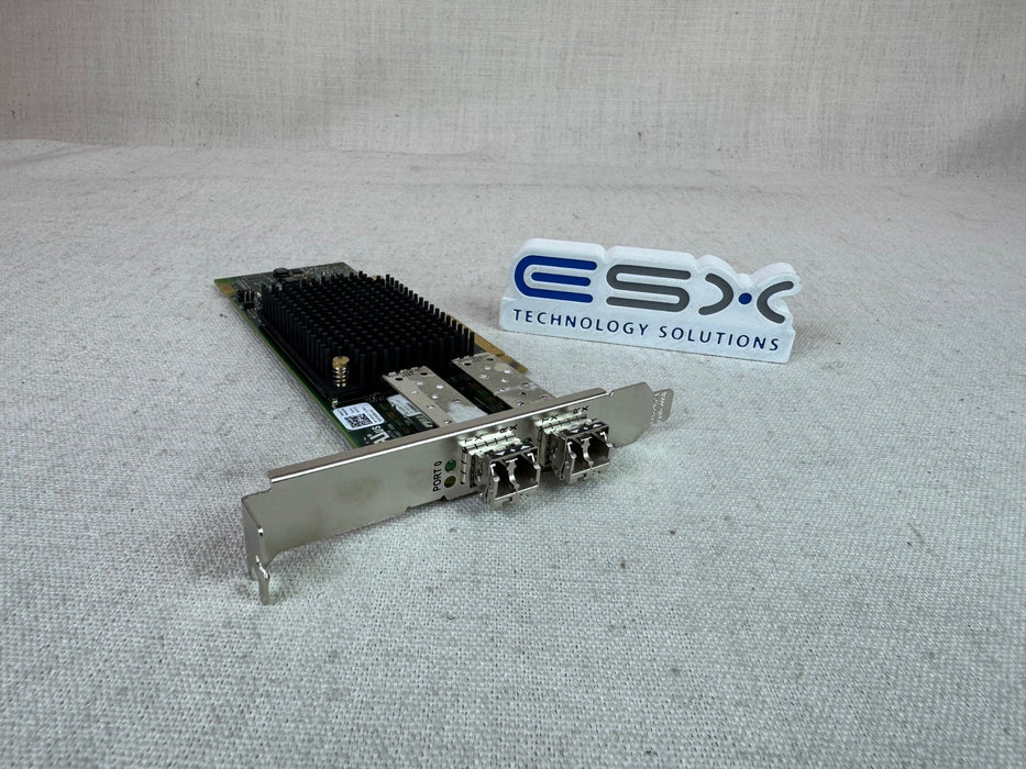 Dell RXNT1 Emulex LPe31002-M6 Dual-Port 16Gb/s FC HBA Full Height w/ SFPs