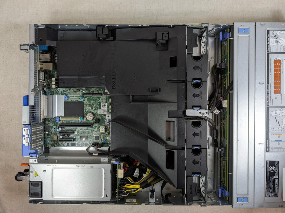 Dell PowerEdge R540 8x 3.5” 2U Barebones Server - 2x Heatsink, 2x 750W