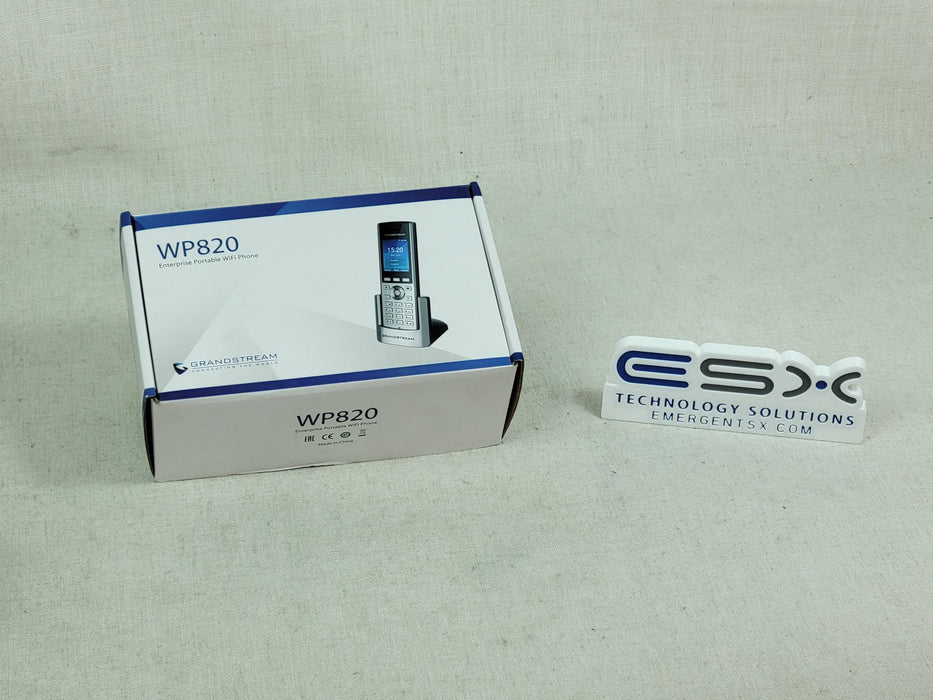 Grandstream WP820 Enterprise Portable WiFi Phone and Accessories