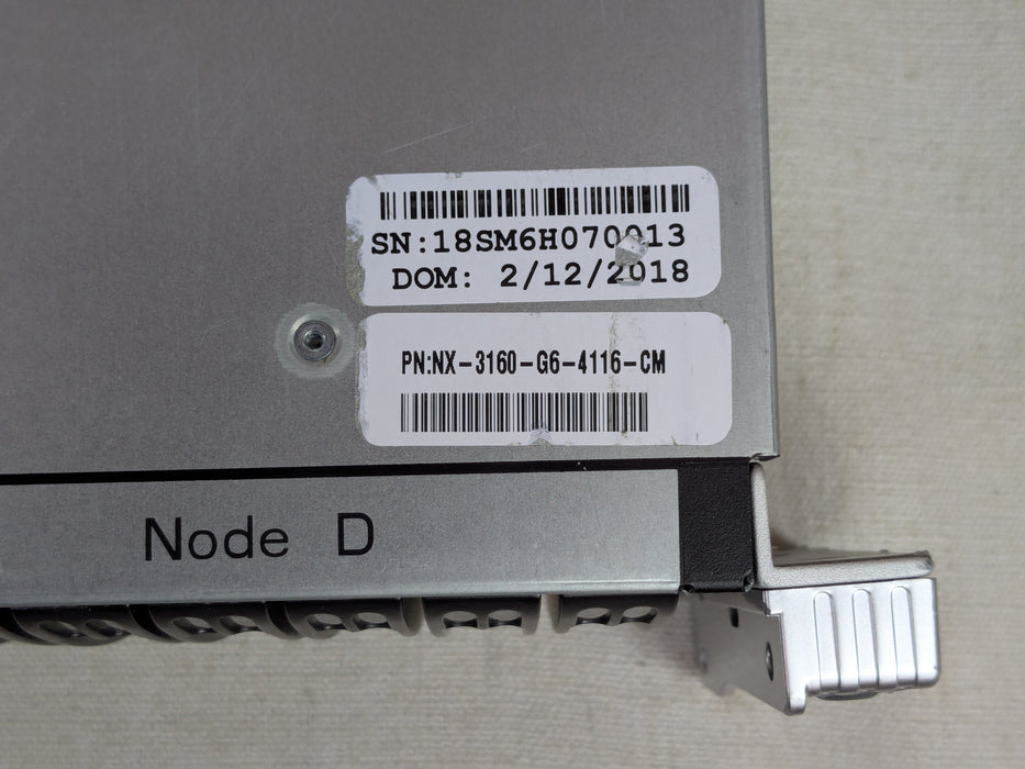 Nutanix NX-3160-G6 / SuperMicro 2U 24x 2.5” Node Server 1x X11DPT-B-G6-NI22 Node