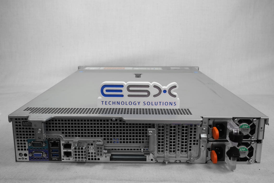 Dell PowerEdge R540 8x 3.5” 2U Barebones Server - 2x Heatsink, 2x 750W