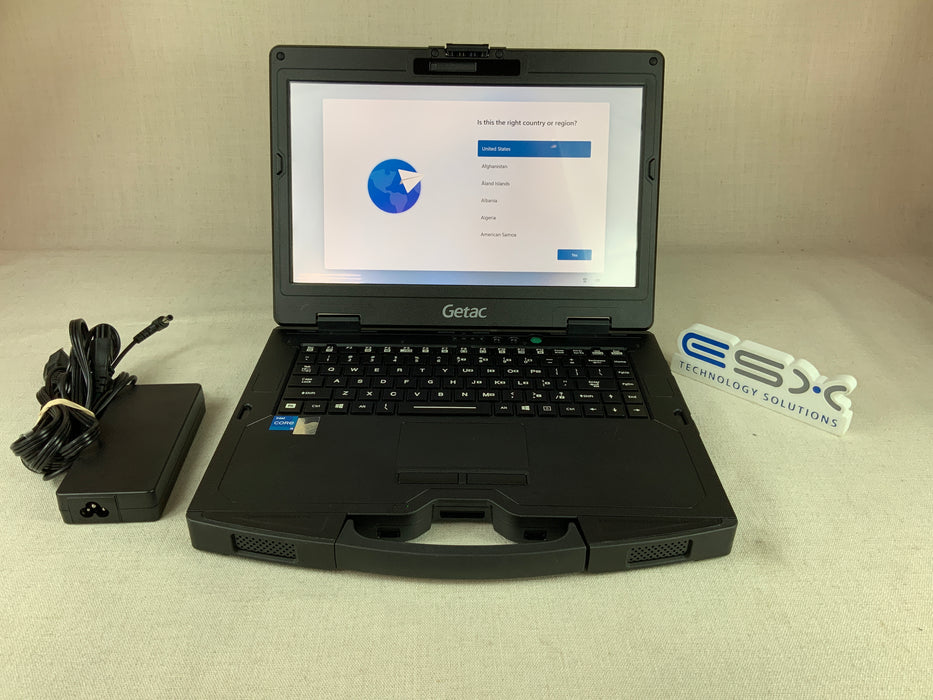 Getac S410 G4 14" semi-rugged laptop | i5-1135G7 | 16GB | 512GB | Win11