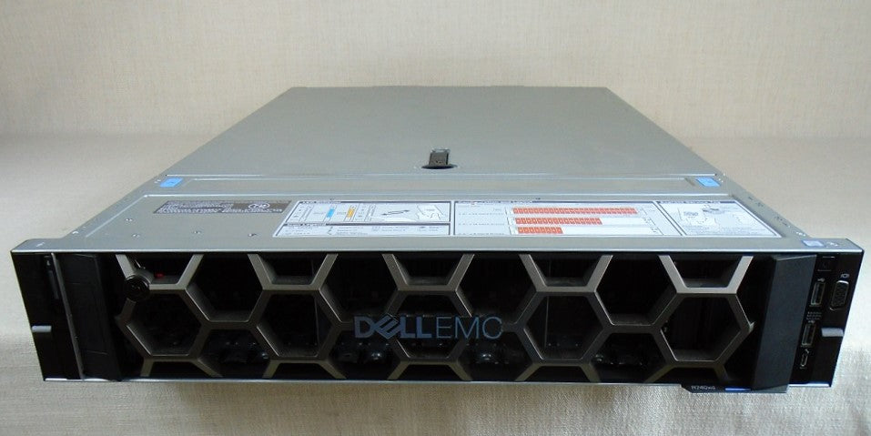 Dell PowerEdge R740XD 2U 28x 2.5" CTO Rack Server - 2x Heatsink, 2x 1100W, iDRAC