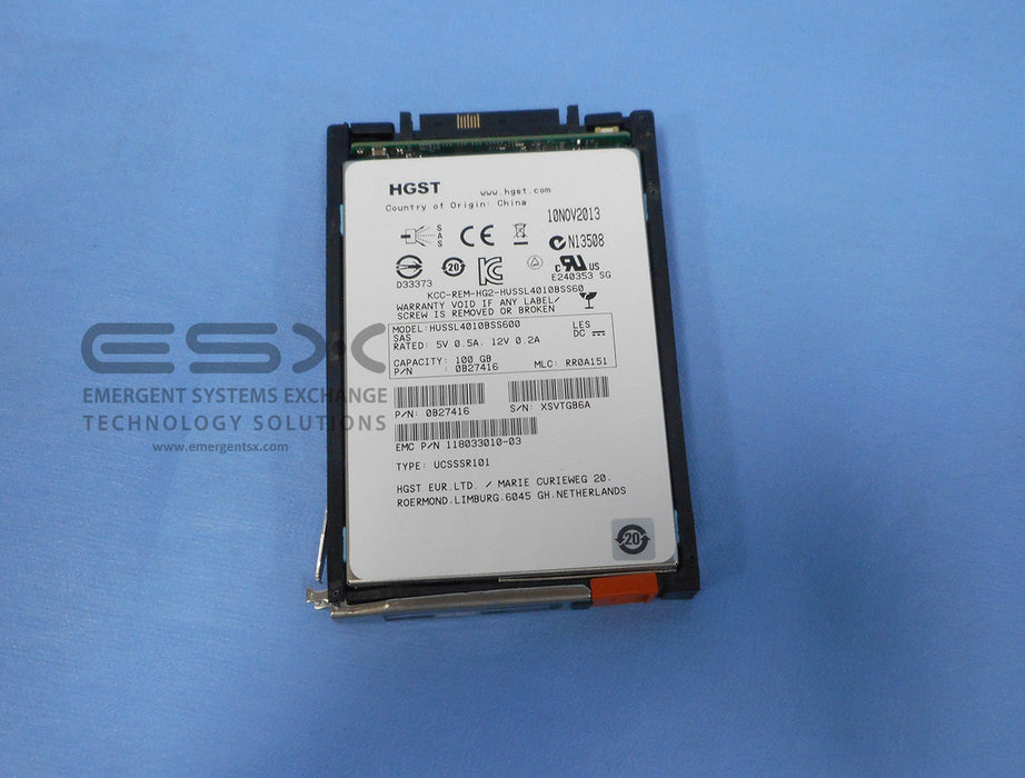 EMC 100GB 6Gbp/s 2.5" EFD Flash Drive - PN: 005050367