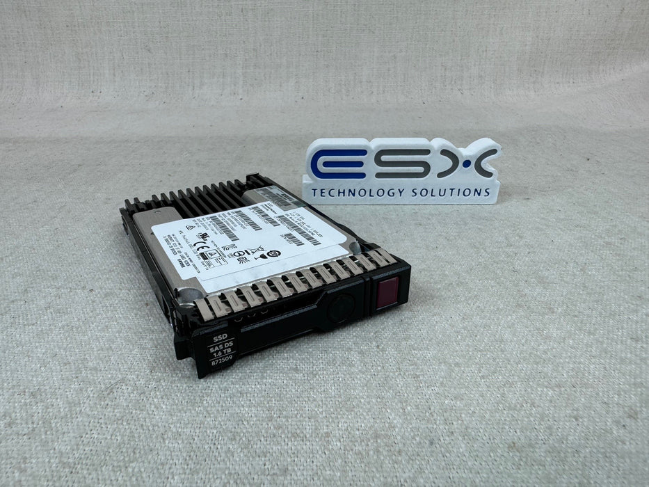 HP 872509-001 1.6TB 12Gb/s Mix Use 2.5” SAS SSD Solid State Drive 872382-B21