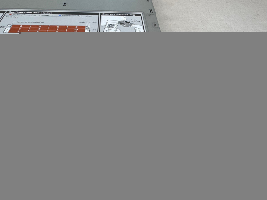 Dell PowerEdge R750XS Server- 2x 8C Gold 6334 @ 3.6GHz, 128GB RAM, 12x 12TB