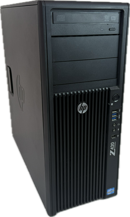 Hp Z420 Workstation | Xeon E5-1603 | 512gb SSD | 16gb ram