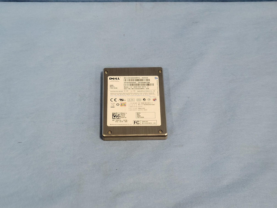 Dell Samsung 50GB 2.5" SATA SSD MCC0E50G5MPQ-0VAD3 / G914J