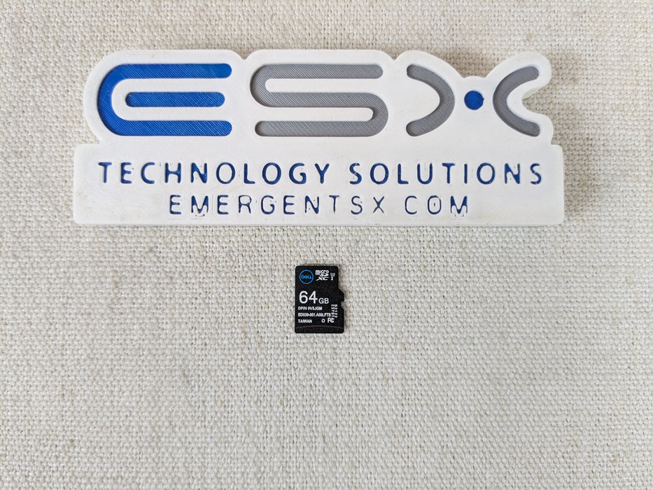 Dell V5JGM 64GB Class 10 Micro SD Card Internal Dual SD Module R640 R740