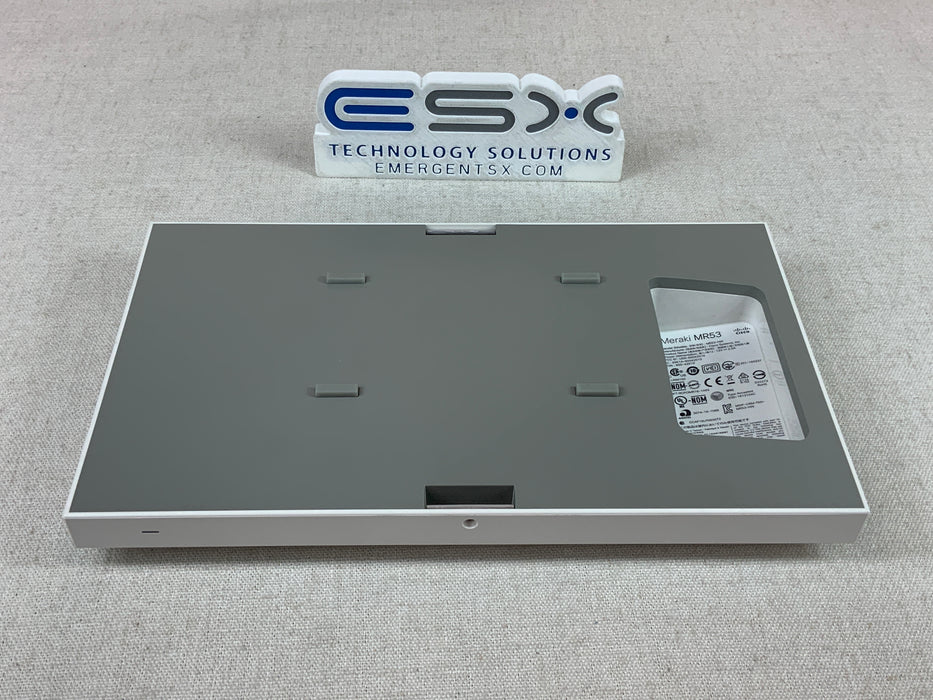 Cisco Meraki MR53-HW Wave 2 Cloud Managed Wireless Access Point w/ Mount Kit