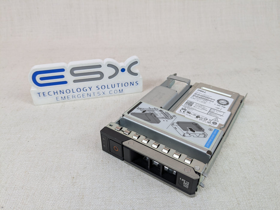 Dell 2WVYG 1.92TB 12Gb/s 2.5" SAS MU SSD KPM5XVUG1T92 3.5" Tray 28-35% health