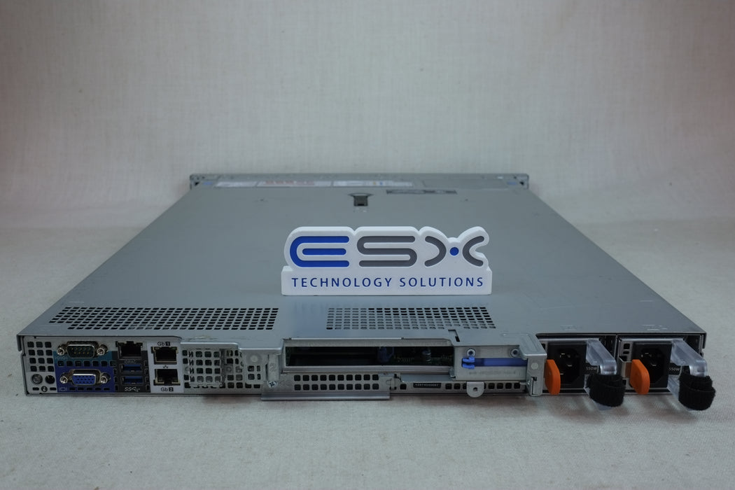 Dell PowerEdge R440 8x 2.5” 1U Barebone CTO Server 2x Heatsink 2x 350W PSU