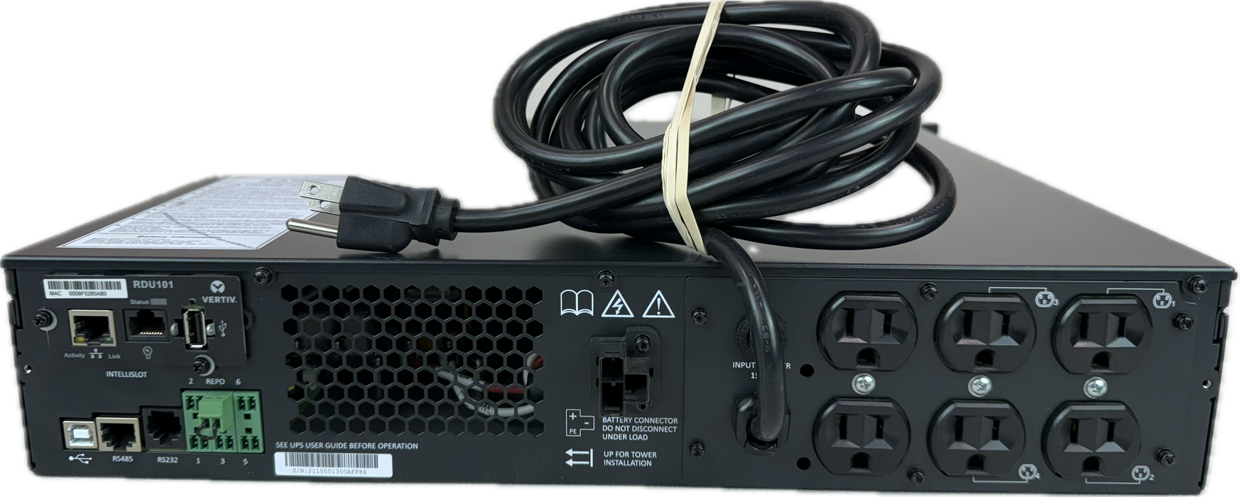 Vertiv Liebert GXT5-1500LVRT2UXL 1500VA 1350W 120VRack/Tower UPS | *See notes*