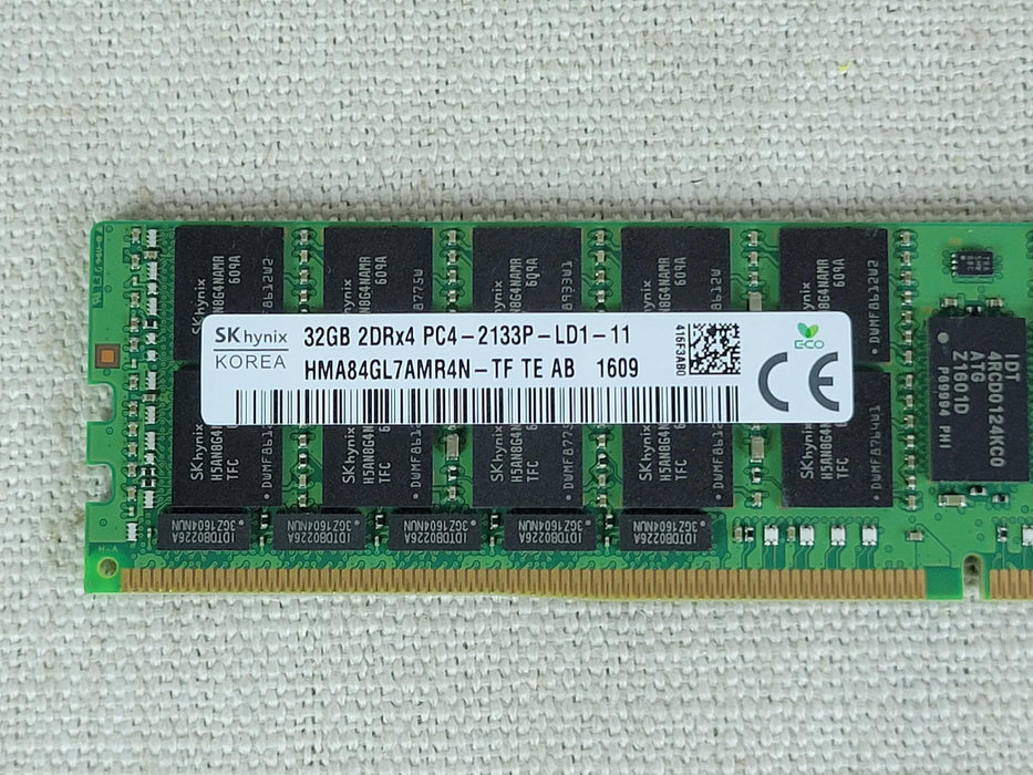 Hynix HMA84GL7MMR4N-TF 32GB 2DRx4 PC4-2133P DDR4 Server Memory DIMM