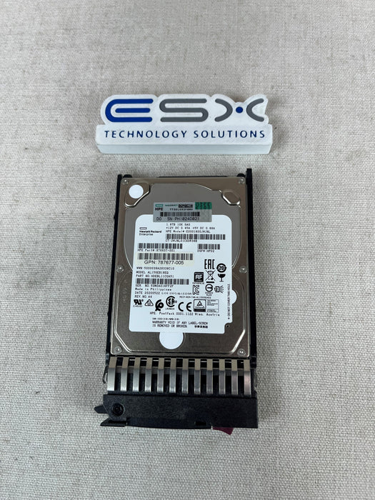 HPE MSA 1.8TB 12G 10K 2.5 SAS ENT 787649-001 J9F49A