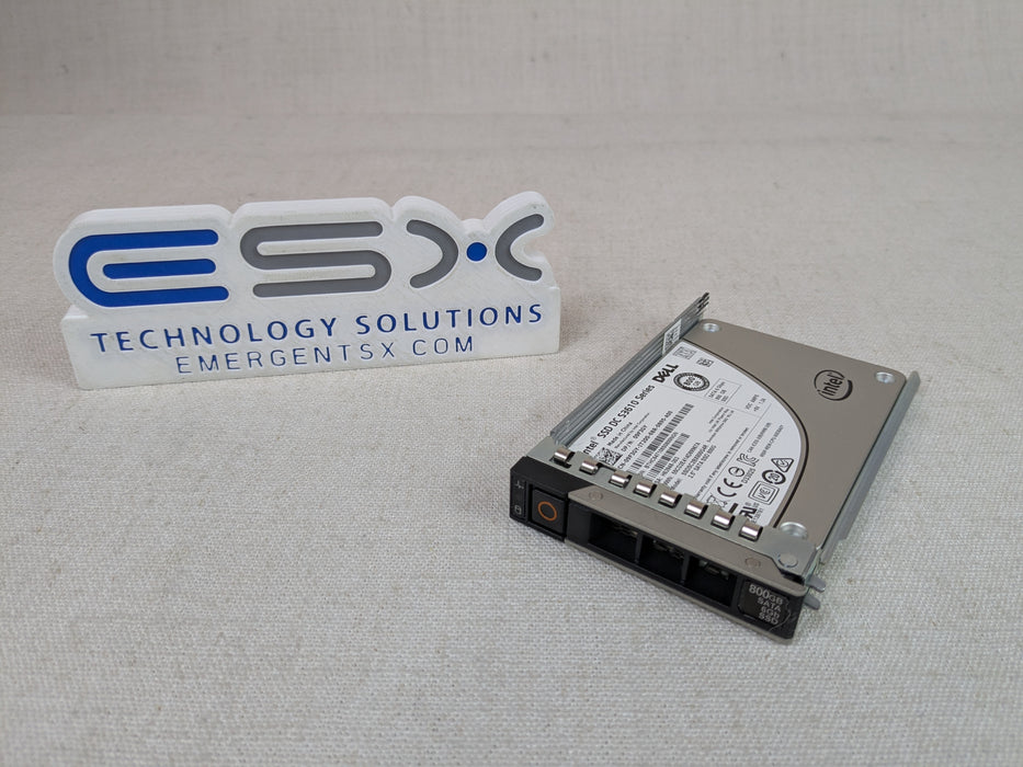 Dell 9F3GY 800GB 6Gb/s 2.5" SATA SSD Intel DC S3610 SSDSC2BX800G4R w/ 14G Tray