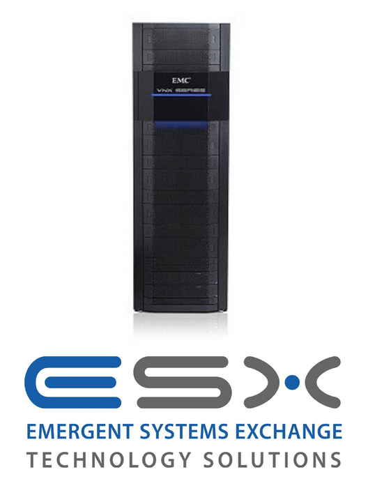 EMC VNX5400 Hybrid Storage w/rack -Install & 1 Yr Warranty – 260TB & 60,000 IOPS