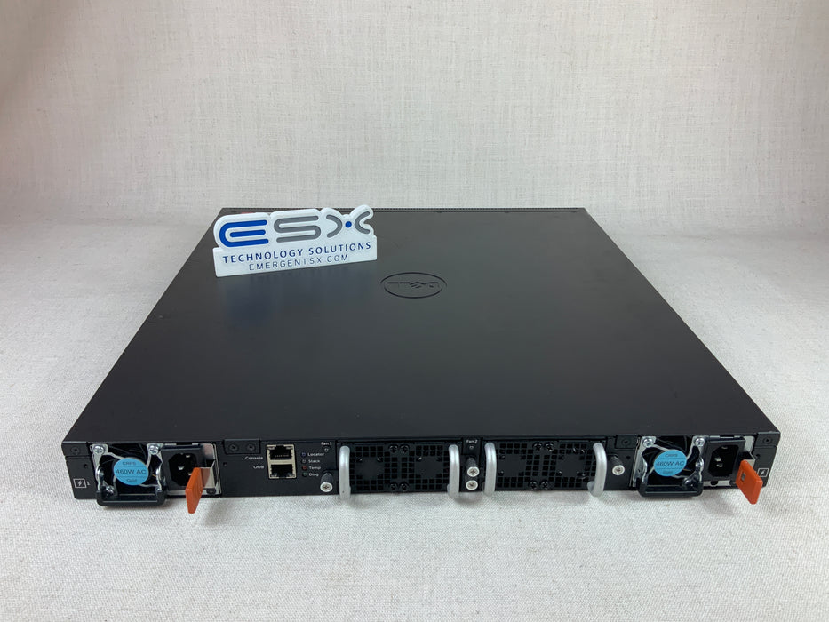 Dell N4032 24 Port 10GBASE-T Networking Switch w/ 4x 10G SFP+, 2x PSU, Rails