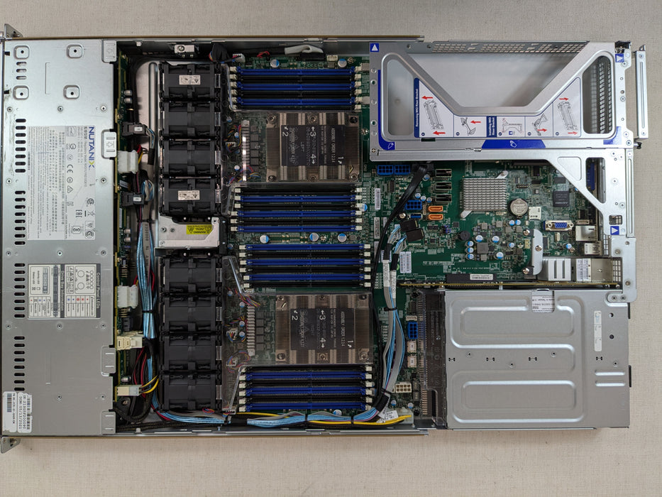 Nutanix NX-3170-G7 / Supermicro CSE-119 10x 2.5” 1U CTO Server – 2x HS, 2x PSU