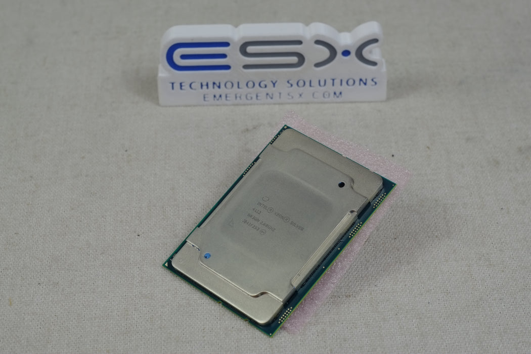 Intel Xeon 4-Core Silver 4112 @ 2.6GHz 8.25MB LGA 3647 Processor SR3GN CPU