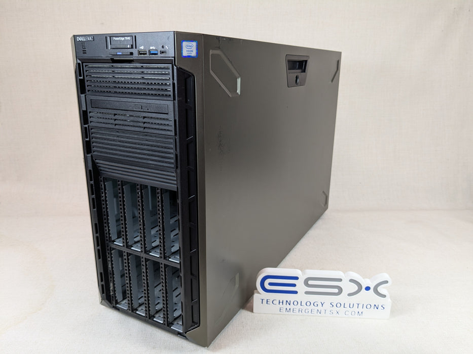 Dell PowerEdge T640 8x 3.5” CTO Tower Server – 1x Heatsink, 2x 1100W, iDRAC
