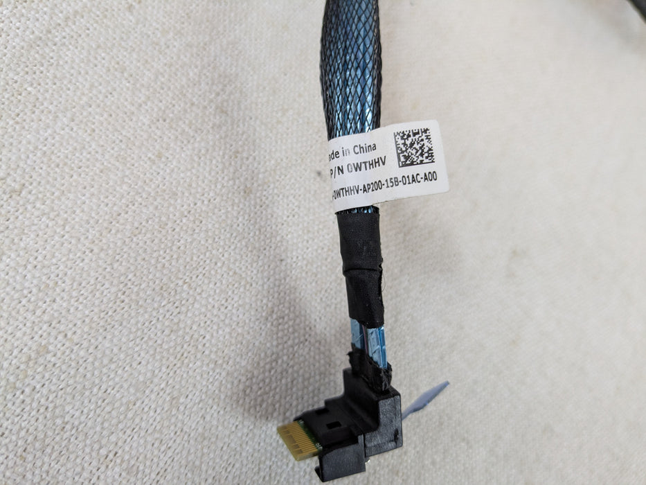 Dell WTHHV 2x 2.5" Rear Backplane SAS Cable for PowerEdge R750XS 12x 3.5"