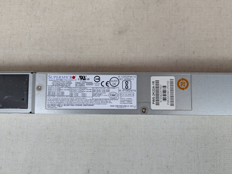 Nutanix NX-3160-G6 / SuperMicro 2U 24x 2.5” Node Server 1x X11DPT-B-G6-NI22 Node