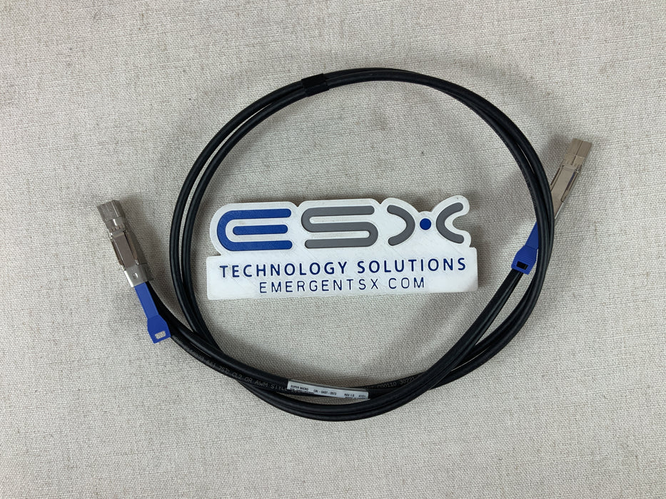 Supermicro CBL-SAST-0573 External MiniSAS HD to External MiniSAS HD 1m Cable
