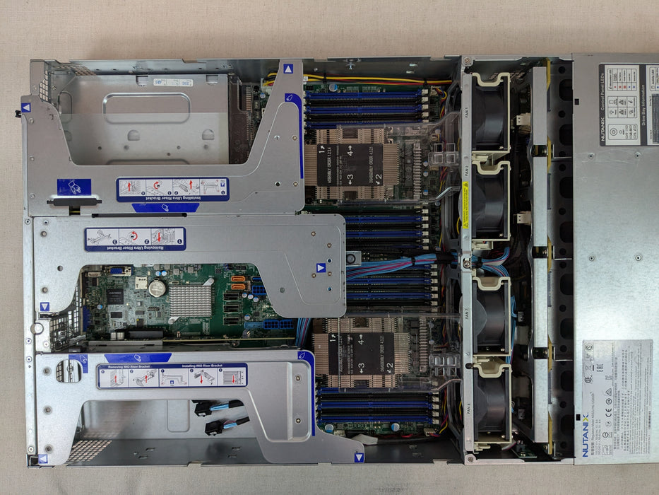 Nutanix NX-8155-G7 / CSE-829 2U 12x 3.5” Server– 2x HS, 2x 1600W, X11DPU-G7-NI22
