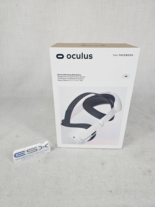 Oculus Meta Quest 2 Elite Strap with Battery, VR headset extended battery