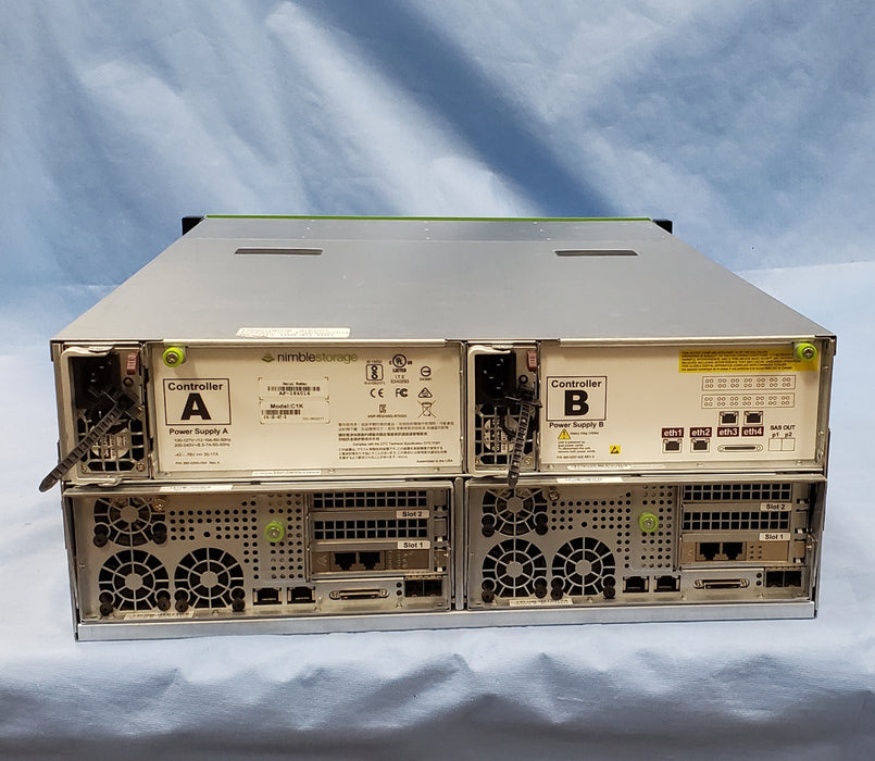 HP Nimble CS1000-21TB 21 x 1TB HDD, 3x 240GB Flash | Rail kit | 1-year warranty