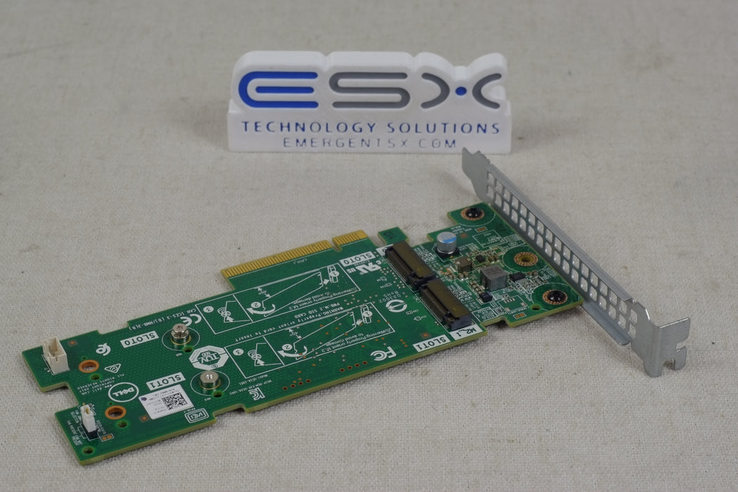 Dell M7W47 BOSS S1 Dual M.2 SATA Boot Adapter PCIe Controller Card Full Height